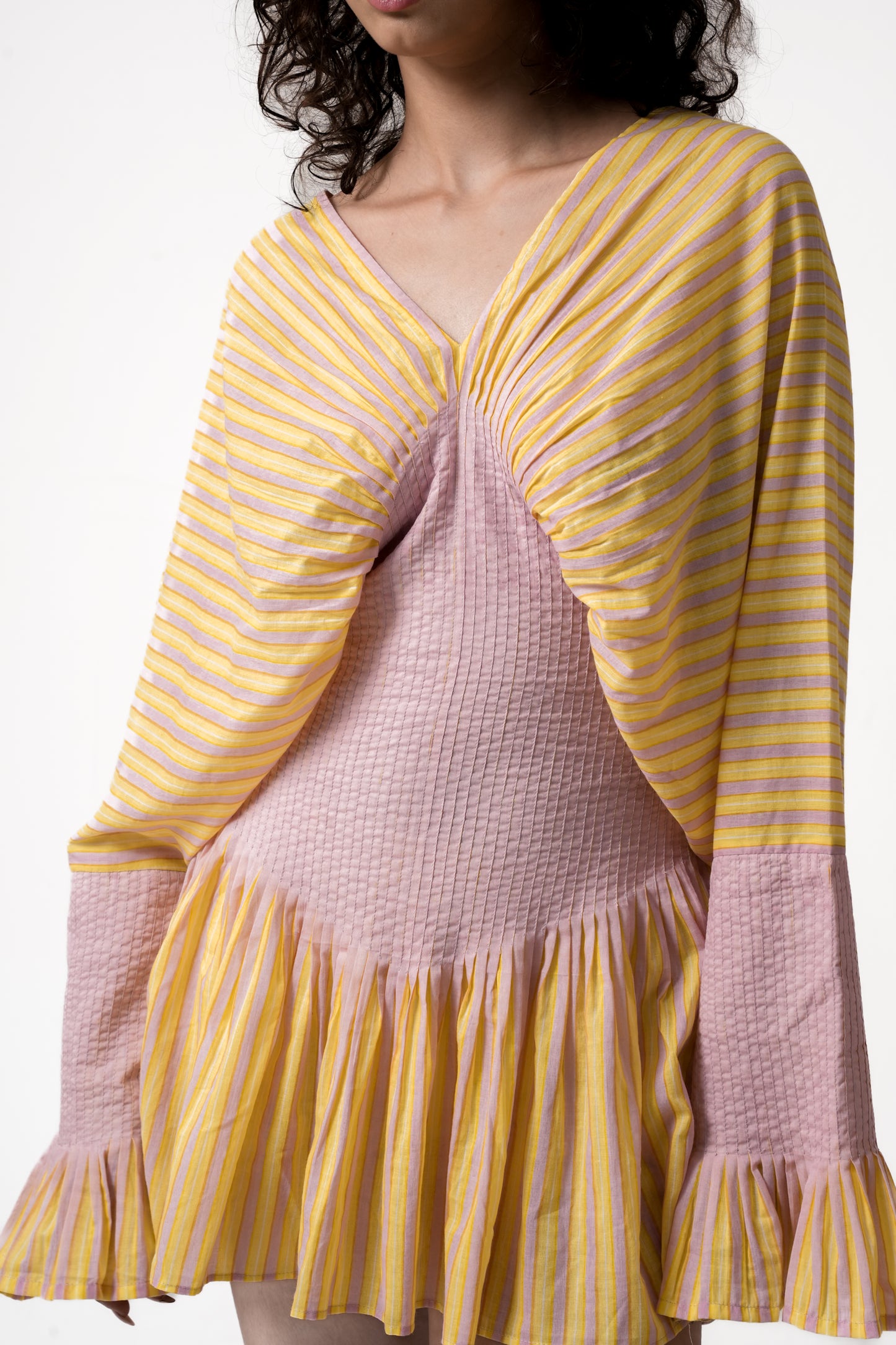 Sunray Pleated Dress