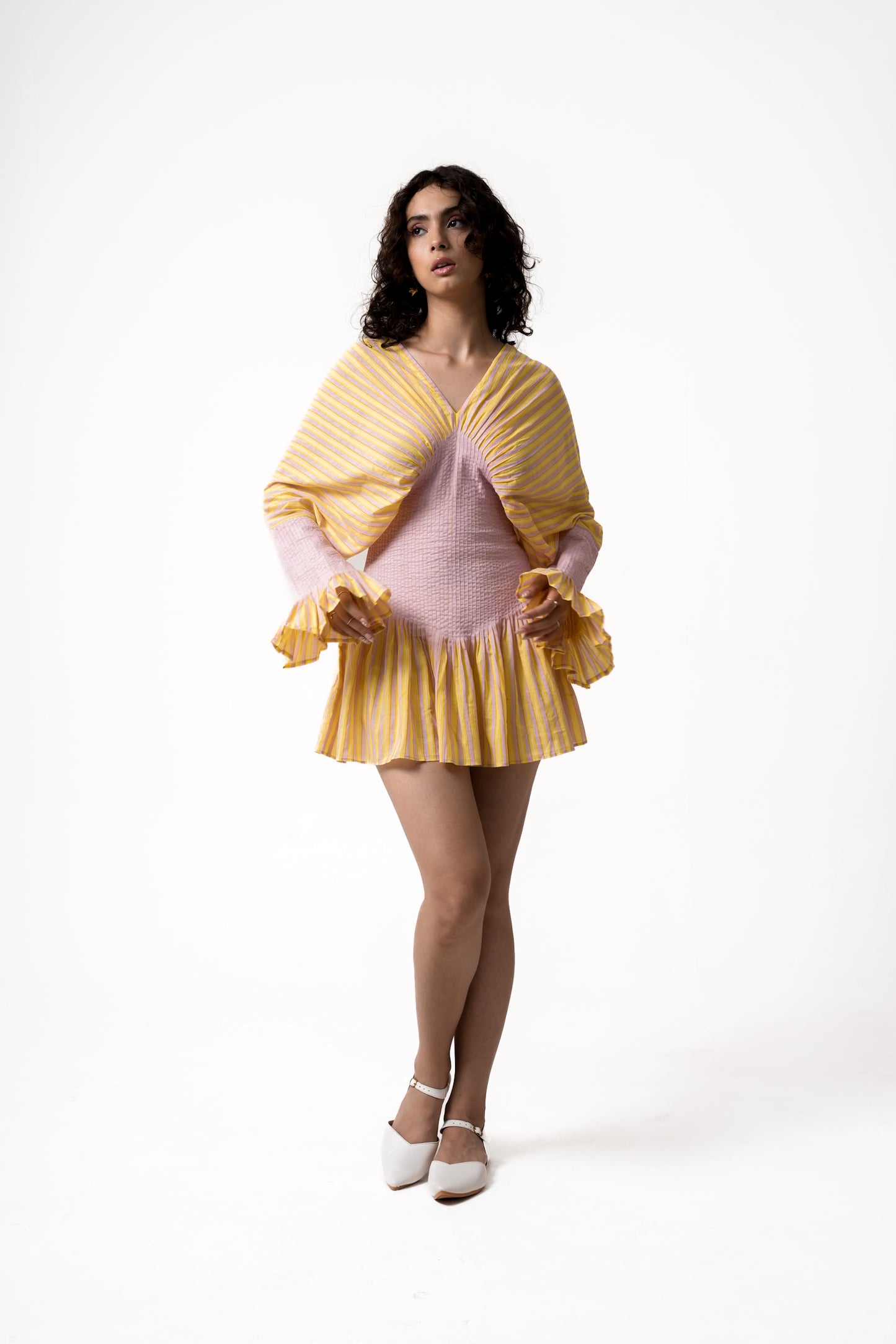 Sunray Pleated Dress