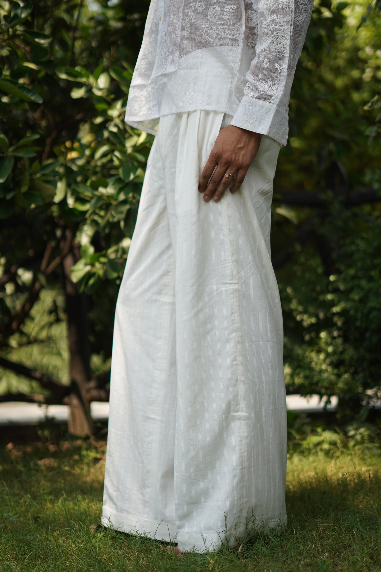 Caim Pants - White