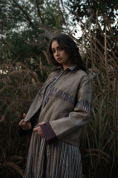 Dune Pleated Jacket