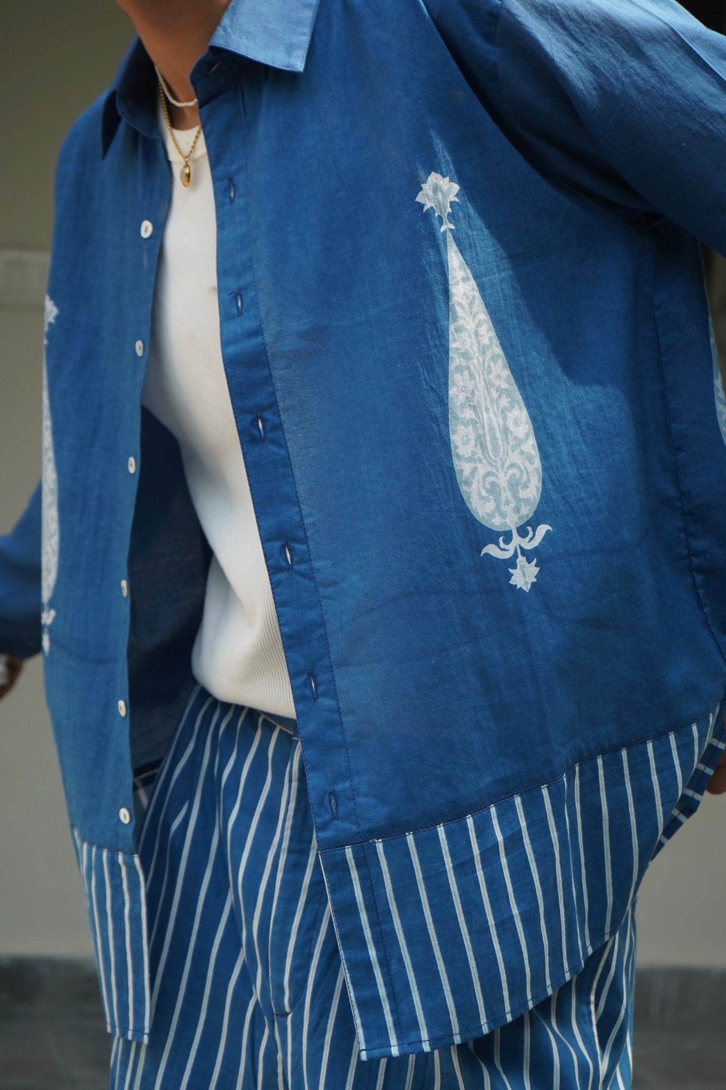 May Shirt - Indigo