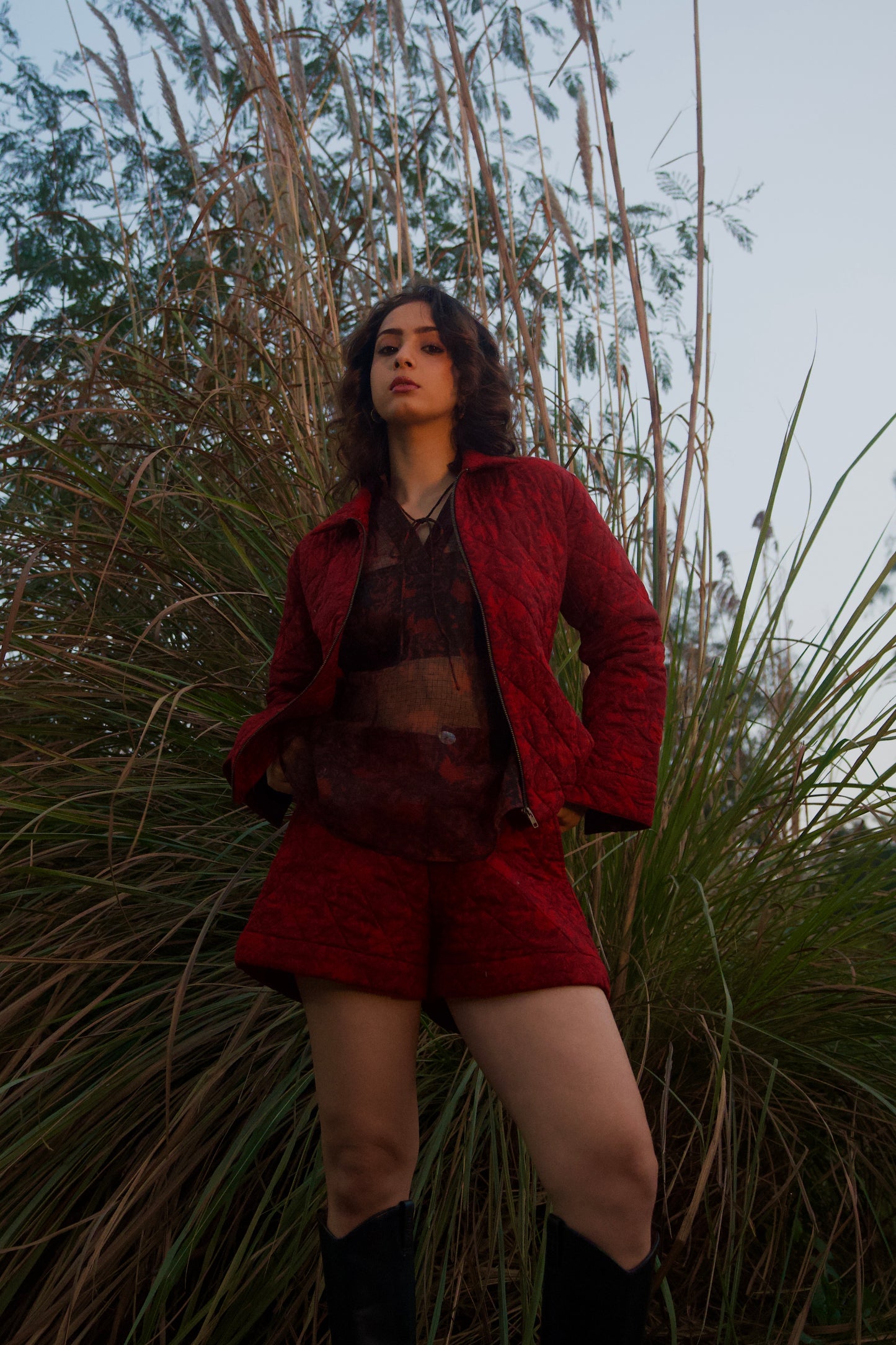 Ember Quilted Shorts