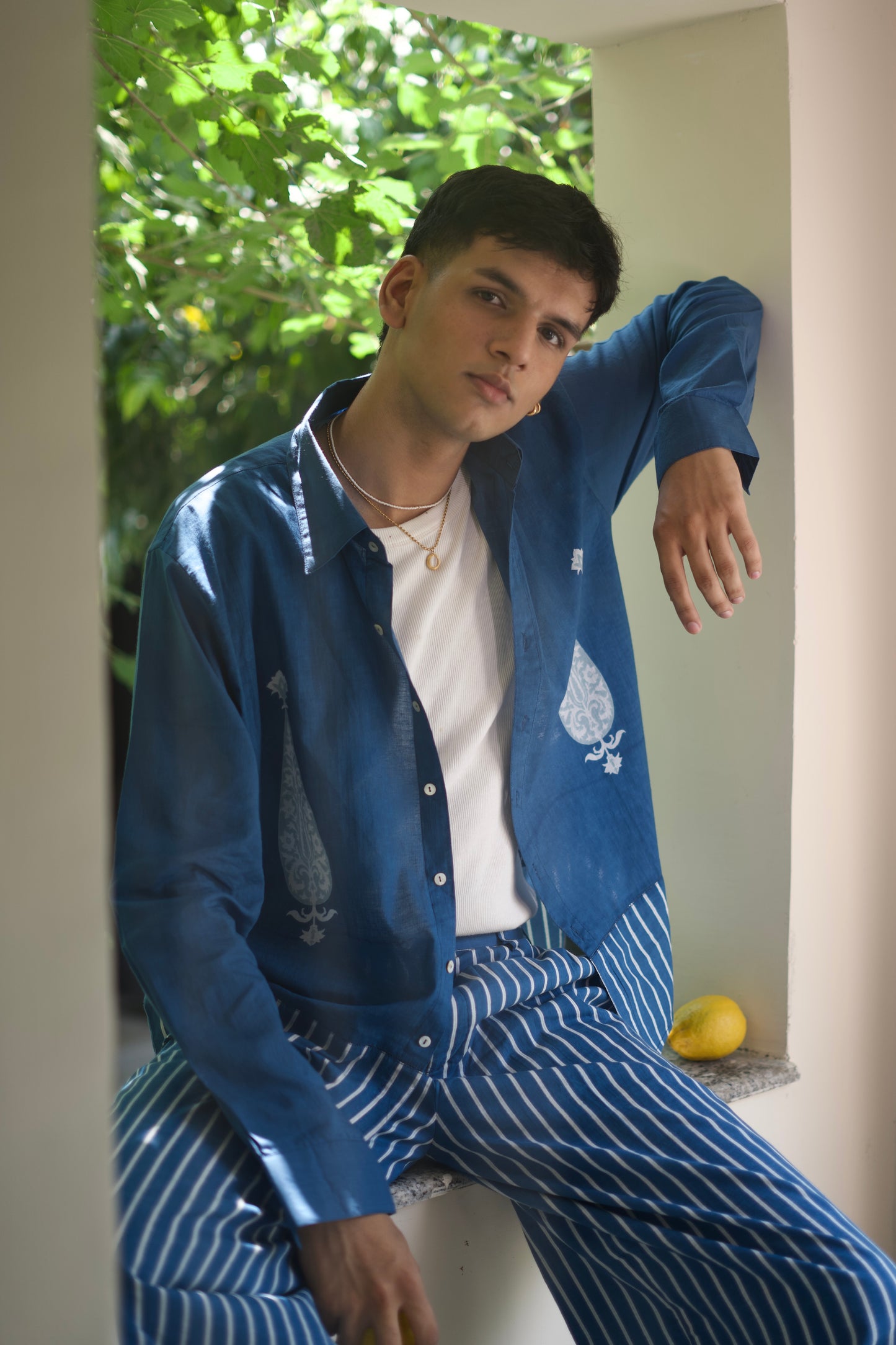 May Shirt - Indigo