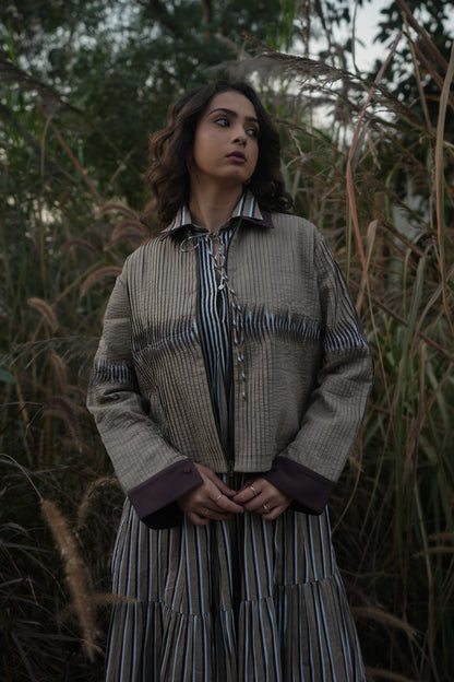 Dune Pleated Jacket