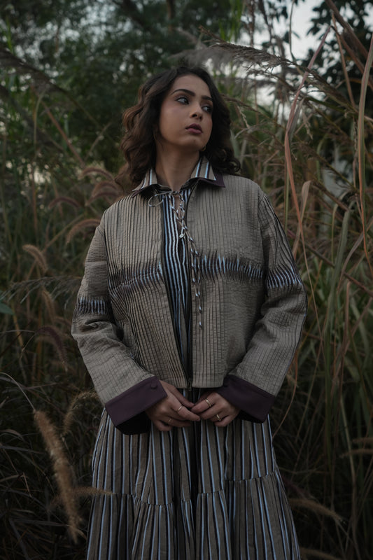Dune Pleated Jacket